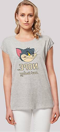 F4NT4STIC T-Shirt Extended Shoulder T-Shirt Tom and Jerry TV Serie Nope Not  Today in mittelgrau bestellen - 79576002