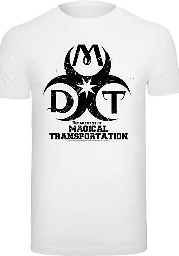 F4NT4STIC T-Shirt Harry Potter Department Of Magical Transportation Logo in  weiß bestellen - 20578002