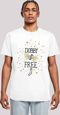 20571801 Free Harry weiß Potter T-Shirt Is Dobby - bestellen F4NT4STIC in