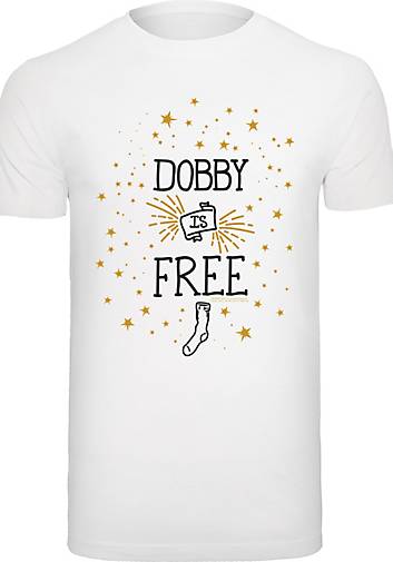 bestellen F4NT4STIC weiß 20571801 - Dobby Potter Harry in T-Shirt Free Is