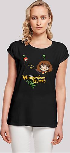 F4NT4STIC T-Shirt Harry Potter Hermione Granger Wingardium Leviosa Junior  in schwarz bestellen - 20572201