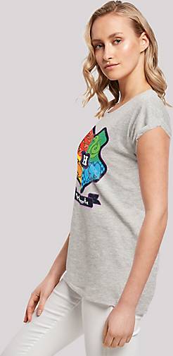 F4NT4STIC T-Shirt Harry Potter Hogwarts Junior Crest in mittelgrau  bestellen - 20573202