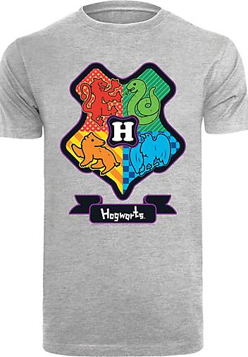 F4NT4STIC T-Shirt Harry Potter Hogwarts Junior Crest in mittelgrau  bestellen - 20573402