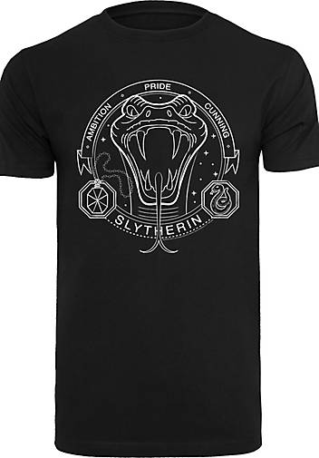 F4NT4STIC T-Shirt Harry Potter Slytherin Seal in schwarz bestellen -  20570701