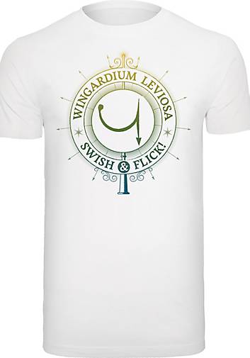 F4NT4STIC T-Shirt Harry Potter Wingardium Leviosa Spells Charms in weiß  bestellen - 20580602
