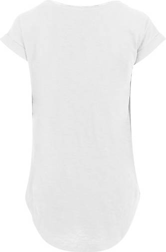 F4NT4STIC T-Shirt Long Cut T-Shirt IT Film ES Stephen King Distressed Logo  in weiß bestellen - 79578602