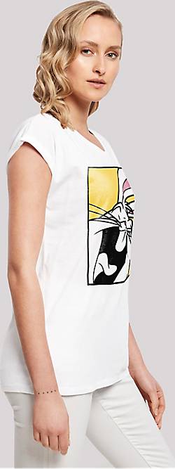 F4NT4STIC T-Shirt Looney Tunes Bugs Bunny Laughing in weiß bestellen -  20334003
