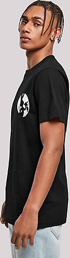 F4NT4STIC T-Shirt Looney Tunes Bugs Bunny Silhouette Breast Print in schwarz  bestellen - 20335501 | T-Shirts