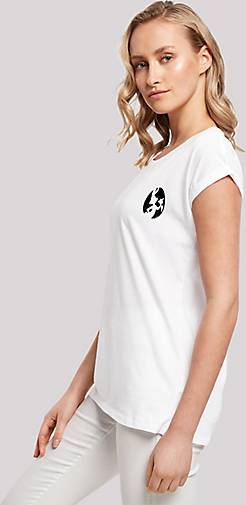 F4NT4STIC T-Shirt Looney Tunes Bugs Bunny Silhouette Breast Print in weiß  bestellen - 20333201