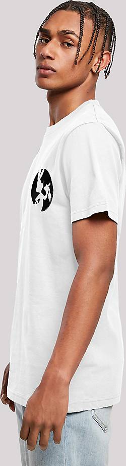 F4NT4STIC T-Shirt Looney Tunes Bugs Bunny Silhouette Breast Print in weiß  bestellen - 20335202
