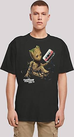 F4NT4STIC T-Shirt Marvel Guardians Of The Galaxy Vol2 Groot Tape in schwarz  bestellen - 22292601