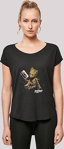 F4NT4STIC T-Shirt Marvel bestellen Tape Groot in Galaxy schwarz - Vol2 Of Guardians The 76698501