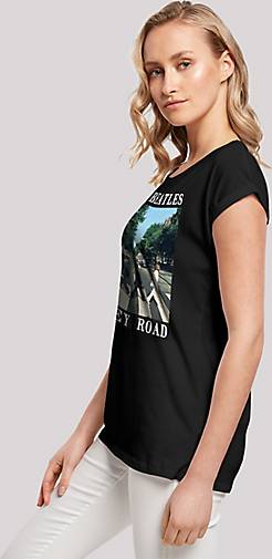 T-Shirt Abbey F4NT4STIC in Beatles schwarz bestellen - 26391301 The Band Road