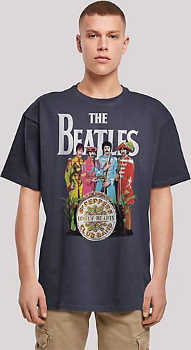 dunkelblau Band Beatles F4NT4STIC T-Shirt - The Pepper Sgt Black in bestellen 27263202
