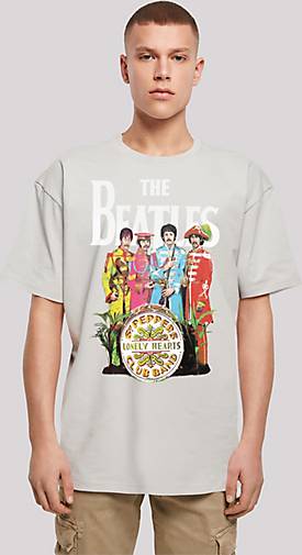 F4NT4STIC T-Shirt The Beatles Band Sgt Pepper Black in hellgrau bestellen -  27263203