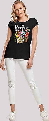 F4NT4STIC T-Shirt The Beatles Band Sgt Pepper Black in schwarz bestellen -  27262901