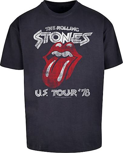 F4NT4STIC T-Shirt The Rolling dunkelblau Rock \'78 in Stones Band 27258102 - US bestellen Tour Front