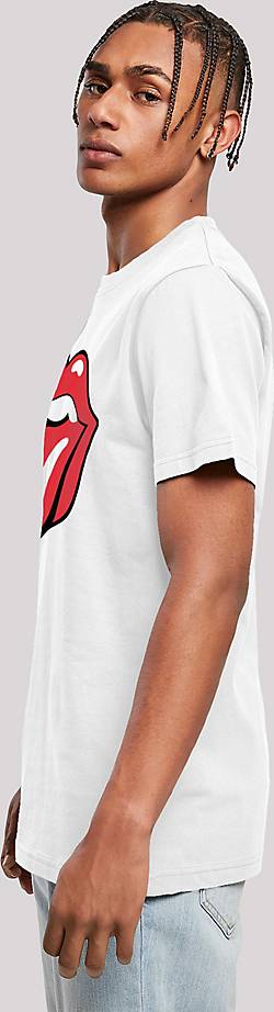 F4NT4STIC T-Shirt 25876603 - in Stones The Rolling weiß Rote bestellen Zunge