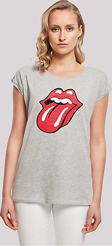 F4NT4STIC T-Shirt The Rolling Stones Zunge Rot in mittelgrau bestellen -  25877302 | T-Shirts