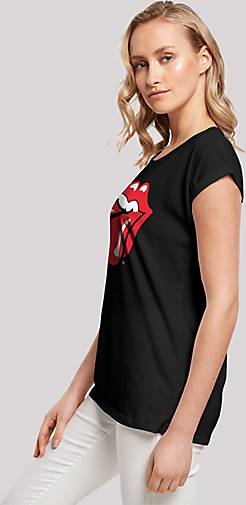 F4NT4STIC T-Shirt The Rolling 25877301 schwarz Rot in Stones bestellen Zunge 