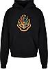 F4NT4STIC Ultra Heavy Hoodie Harry Potter Hogwarts Crest Gold