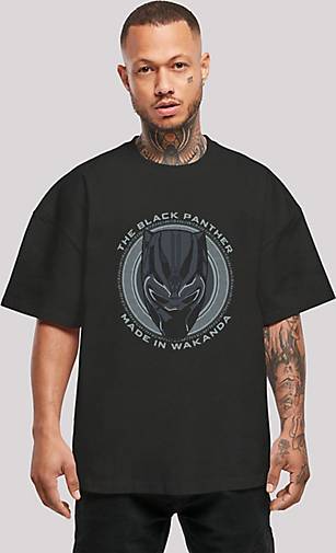 schwarz 20583101 T-Shirt in Heavy Panther Ultra F4NT4STIC Made - bestellen Marvel in Black Wakanda