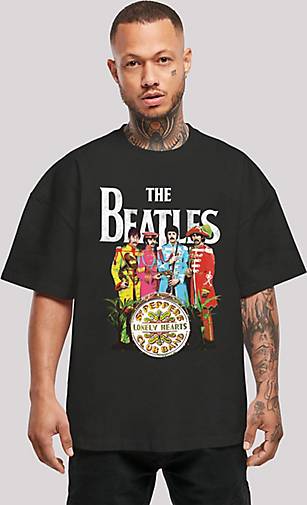 F4NT4STIC Ultra Heavy T-Shirt The Beatles Band Sgt Pepper Black in schwarz  bestellen - 27263101