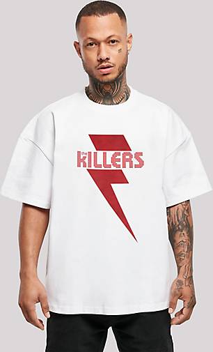 Heavy Ultra Band weiß bestellen Killers Red - Bolt in F4NT4STIC T-Shirt Rock The 26388802