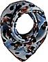 FRAAS Nickituch aus reiner Seide mit Animal Print