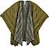 FRAAS Plissierter Damen Poncho