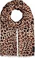 FRAAS Stola mit Animal-Print aus reinem Polyester