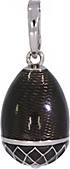 Fabergé Anhänger ''schwarze Emaille aus 925 Silber''