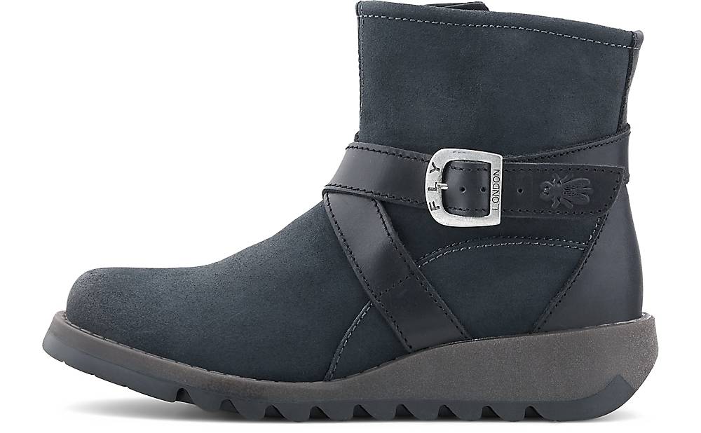 aktuelle Schnäppchen von Goertz Fly London Stiefelette SAKE petrol~31067502~front~1000 - aktuelle Schnäppchen von Goertz