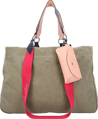 Fritzi Aus Preussen Vintage Shopper Tasche - 45 Cm, Mit Kosmetikmäppchen