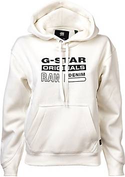 G-Star RAW Sweatshirt logo in hoodie Premium core - 78843401 bestellen originals weiß