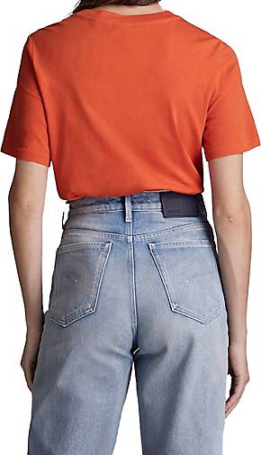 G-Star RAW T-Shirt Originals Label Regular Fit Tee in rot bestellen -  78843607