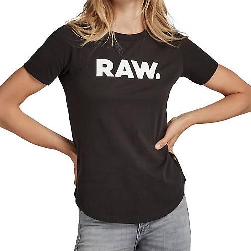 slim bestellen RAW wmn G-Star schwarz 78844403 t r T-Shirt RAW. in -