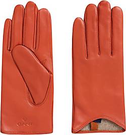 penalty Resistant scratch GANT Damen Lederhandschuhe orange | GÖRTZ - 25734601