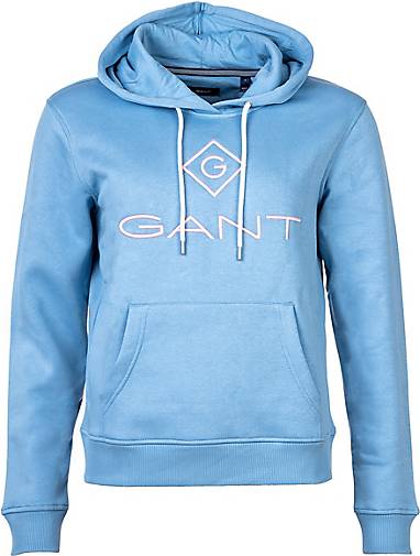 GANT D1. - Sweatshirt in blau Lock Color Hoodie bestellen 78787802 Up