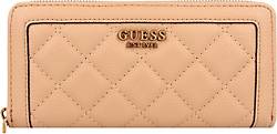 GUESS, Abey Geldbörse 20,5 Cm in mittelbraun, Geldbörsen für Damen