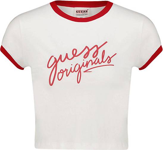 Guess 2025 ringer tee