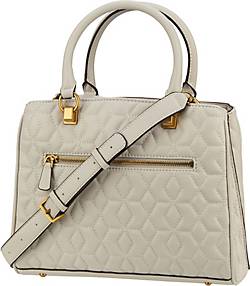 GUESS Handtasche Elenia Girlfriend Satchel in mittelgrau bestellen