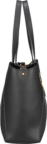 zwarte guess handtas naya trap tote