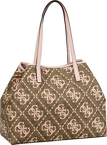 GUESS Handtasche Vikky Large Tote Maxi Logo