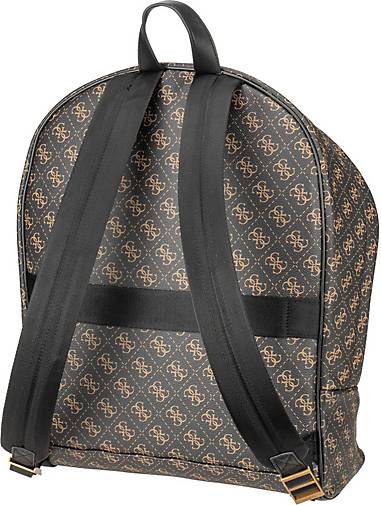 Guess kevin logo shop print backpack