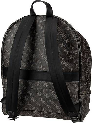 Guess kevin outlet logo print backpack