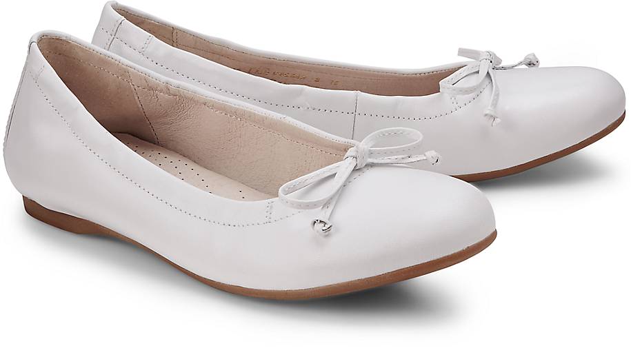 Gabor Komfort-Ballerina in weiß bestellen - 45106901