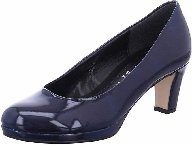 Gabor Damen Basic Pumps Mit Keilabsatz – Bequem, Aus Leder, Sacchetto-Ausstattung, 30 Mm Absatz