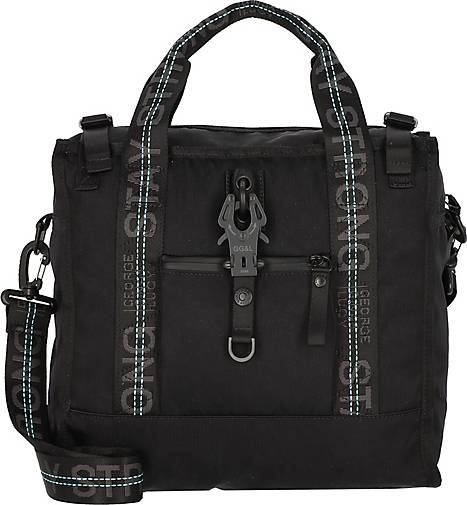 George Gina & Lucy nylon zoomy bolso bolso anthra magnetic gris