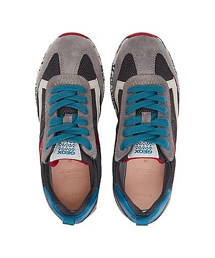 Geox Herren Schuhe Sneaker Veloursleder Mesh Mix b Herren Geox Herren Schuhe Sneaker Veloursleder Mesh Mix b Herren